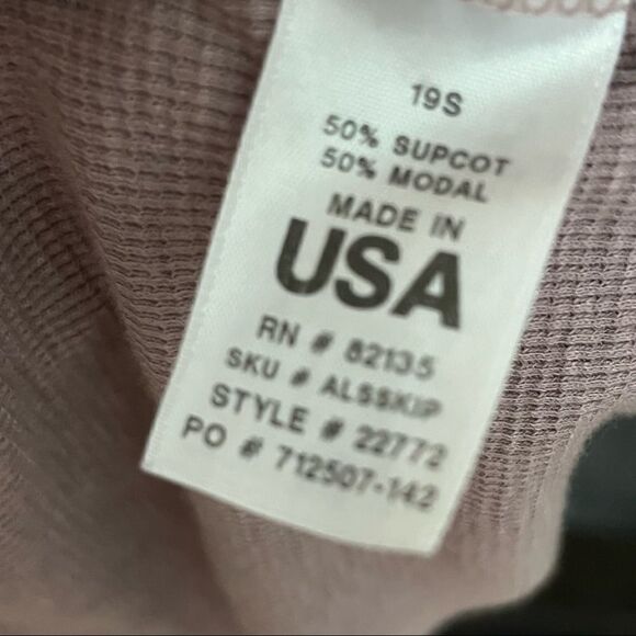 Fresh Produce Lightweight Open Cardigan Dusty Mauve  ONE SIZE - Picture 6 of 6